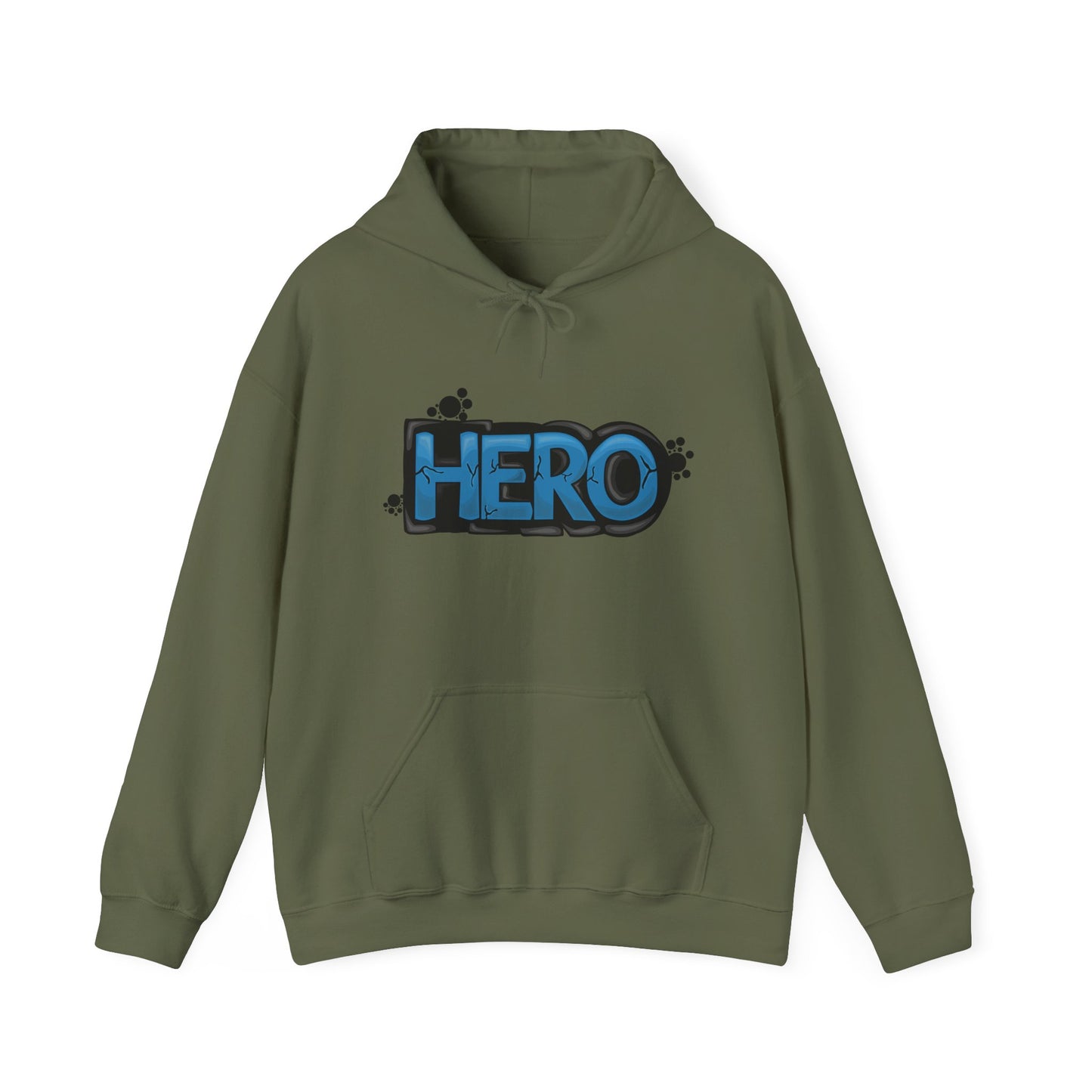Hero Blue Letters - Mleem
