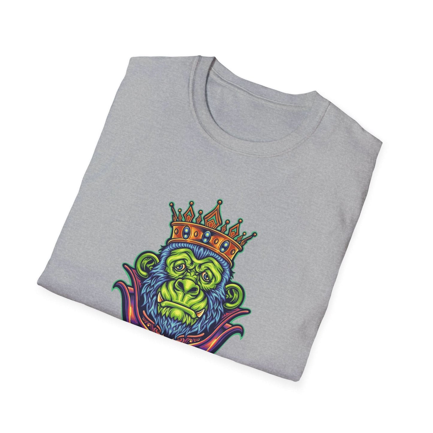 King Gorilla Cartoon Mascot - Mleem