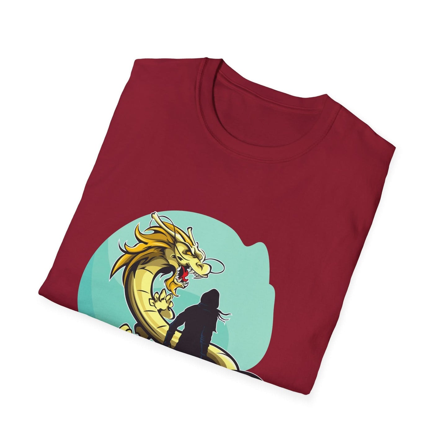 Swordsman Challenging The Dragon - Mleem