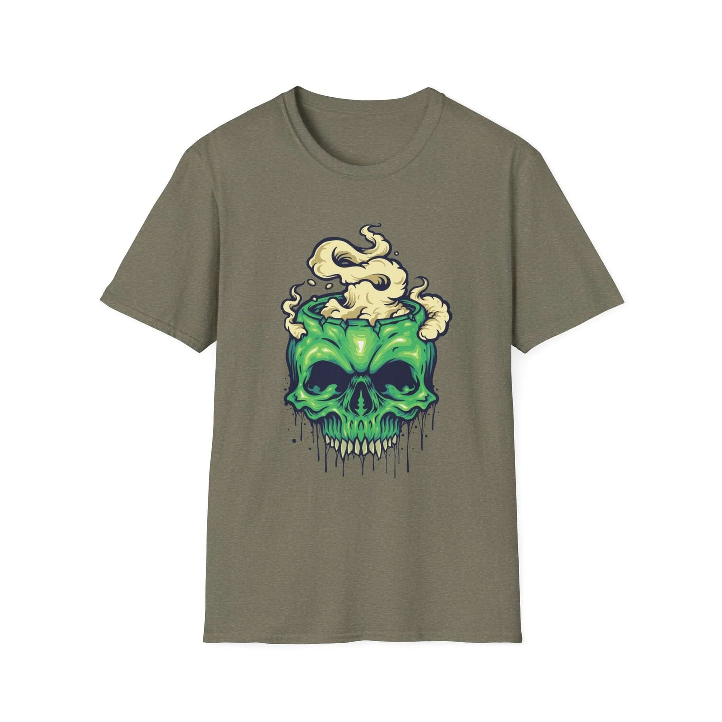 Head Zombie Skull Cannabis Smoke - Mleem