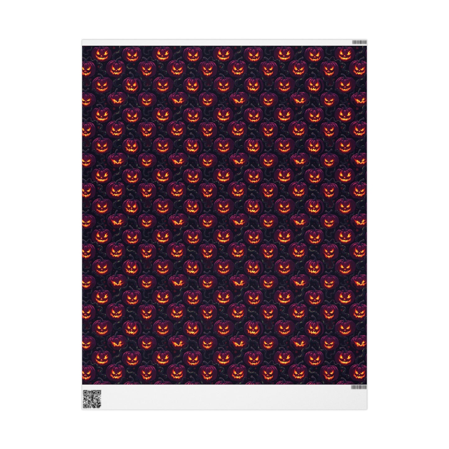 Halloween Themed Wrapping Paper, Festive Gift Wrap, Spooky Gift Wrap for Fall, Pumpkin Gift Wrap, Holiday Wrapping Sheets