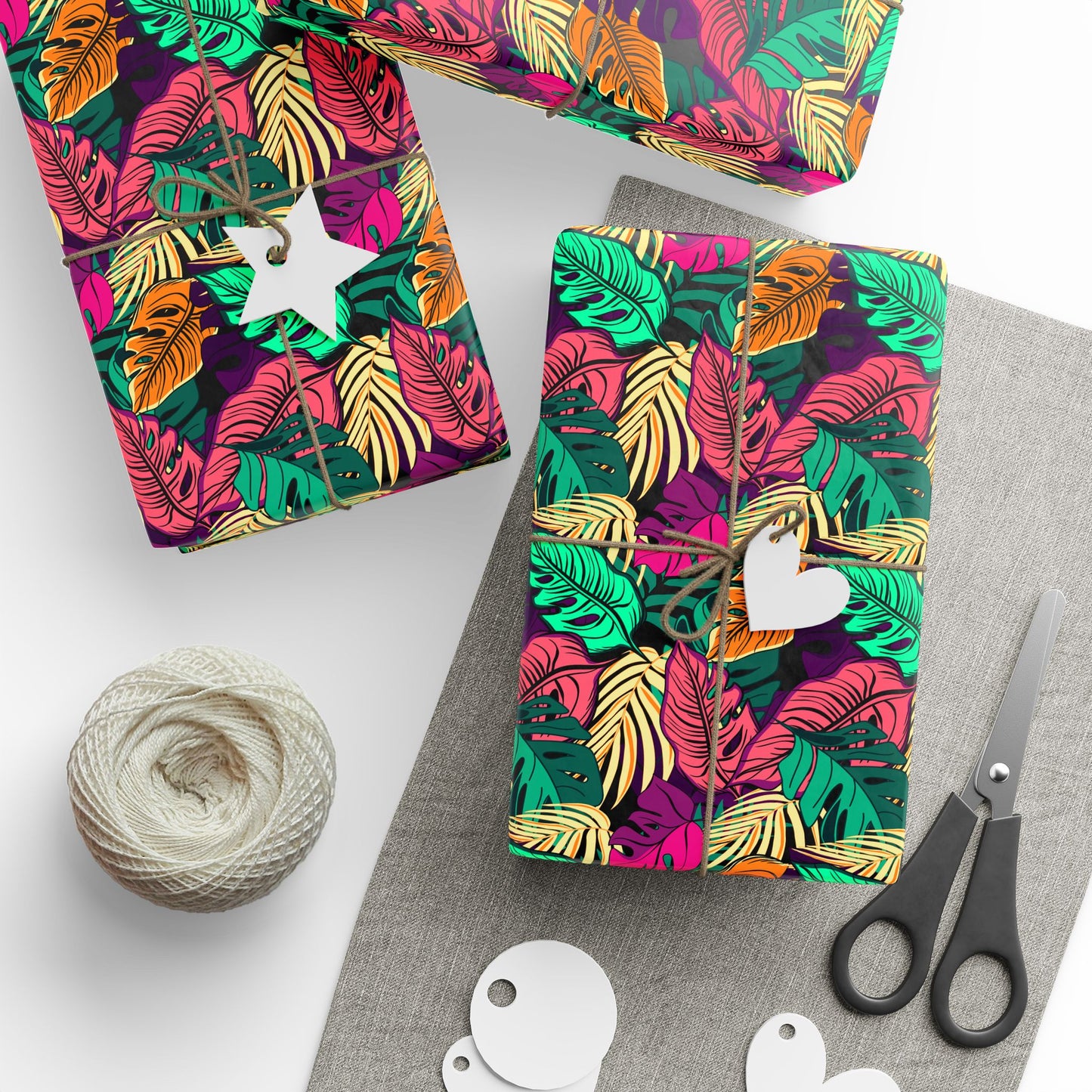 Vibrant Gift Wrapping Paper for All Occasions, Colorful Wrapping, Holiday Gift Wrap, Party Supplies, Eco-Friendly Paper