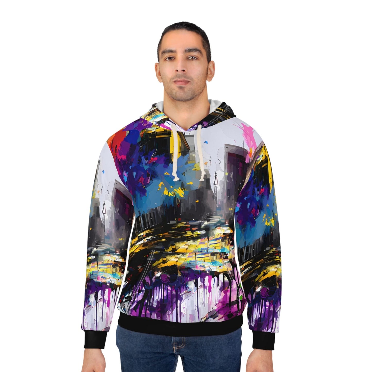 City Street Painting - Mleem