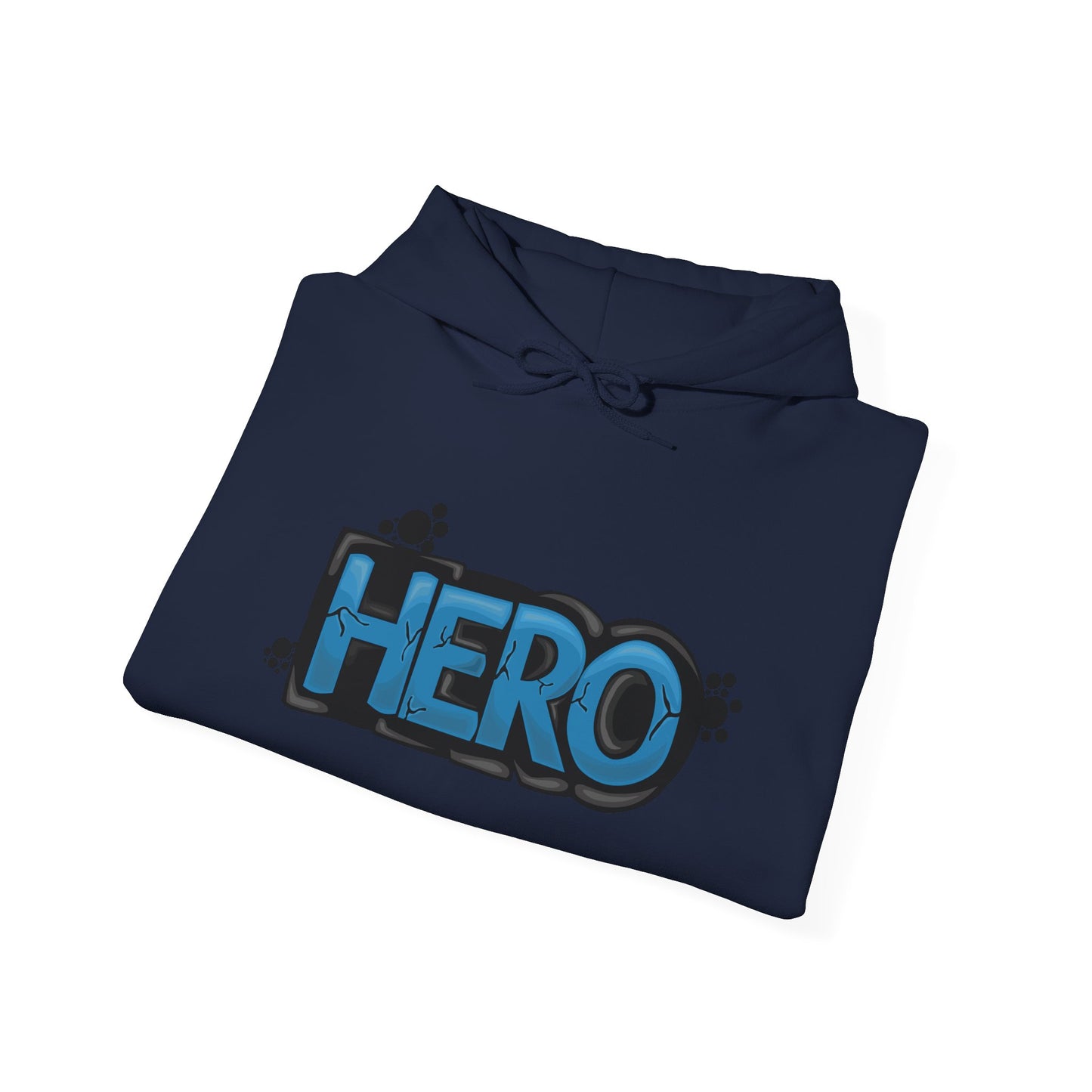 Hero Blue Letters - Mleem