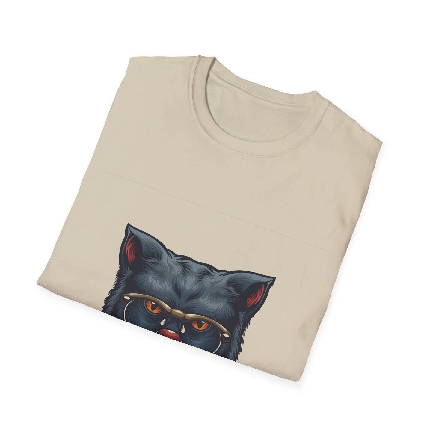 Grey Gentleman Cat with Glasses - Mleem