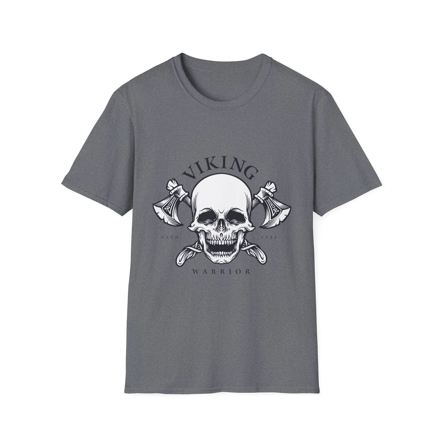 Head Skull with Axe Illustration - Mleem