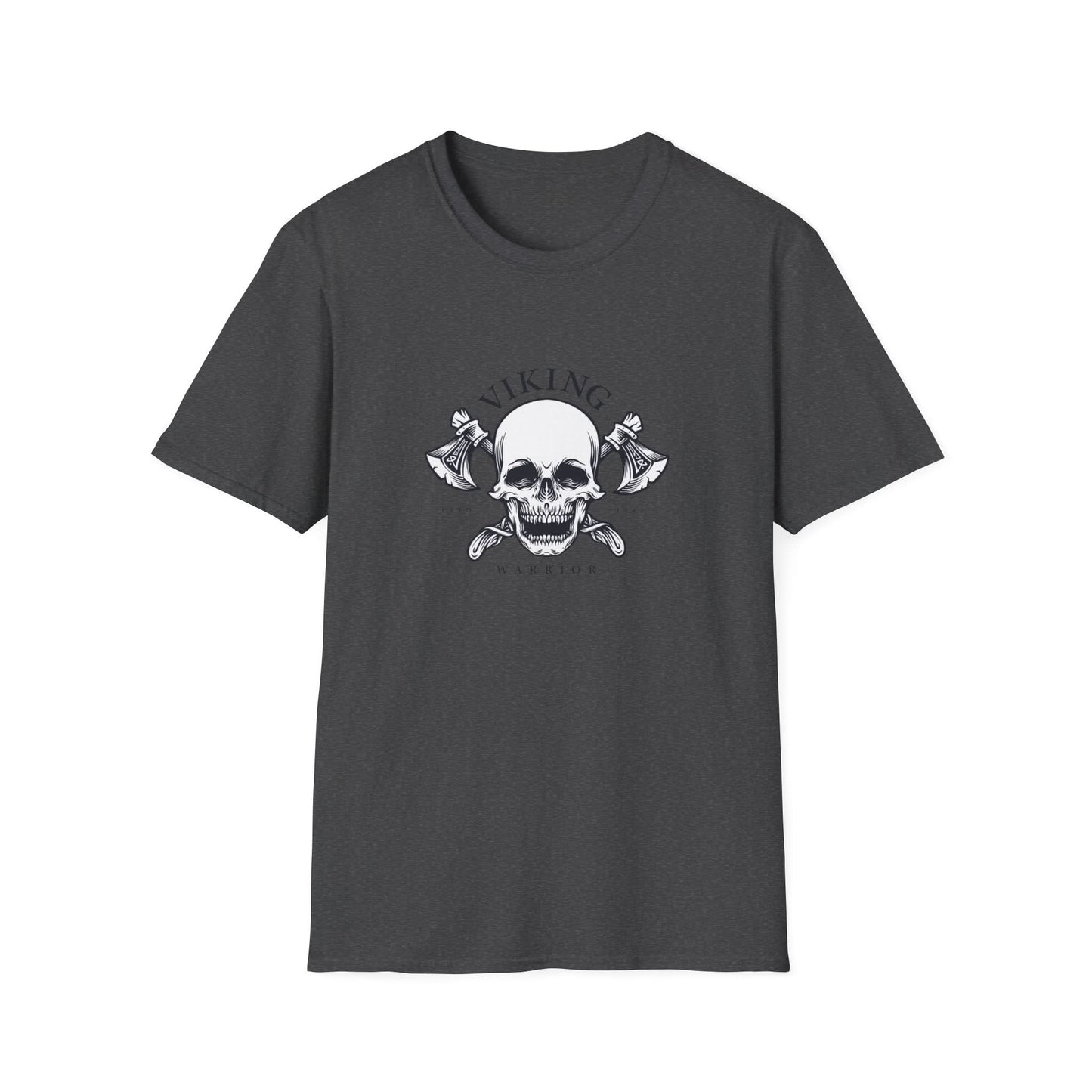 Head Skull with Axe Illustration - Mleem