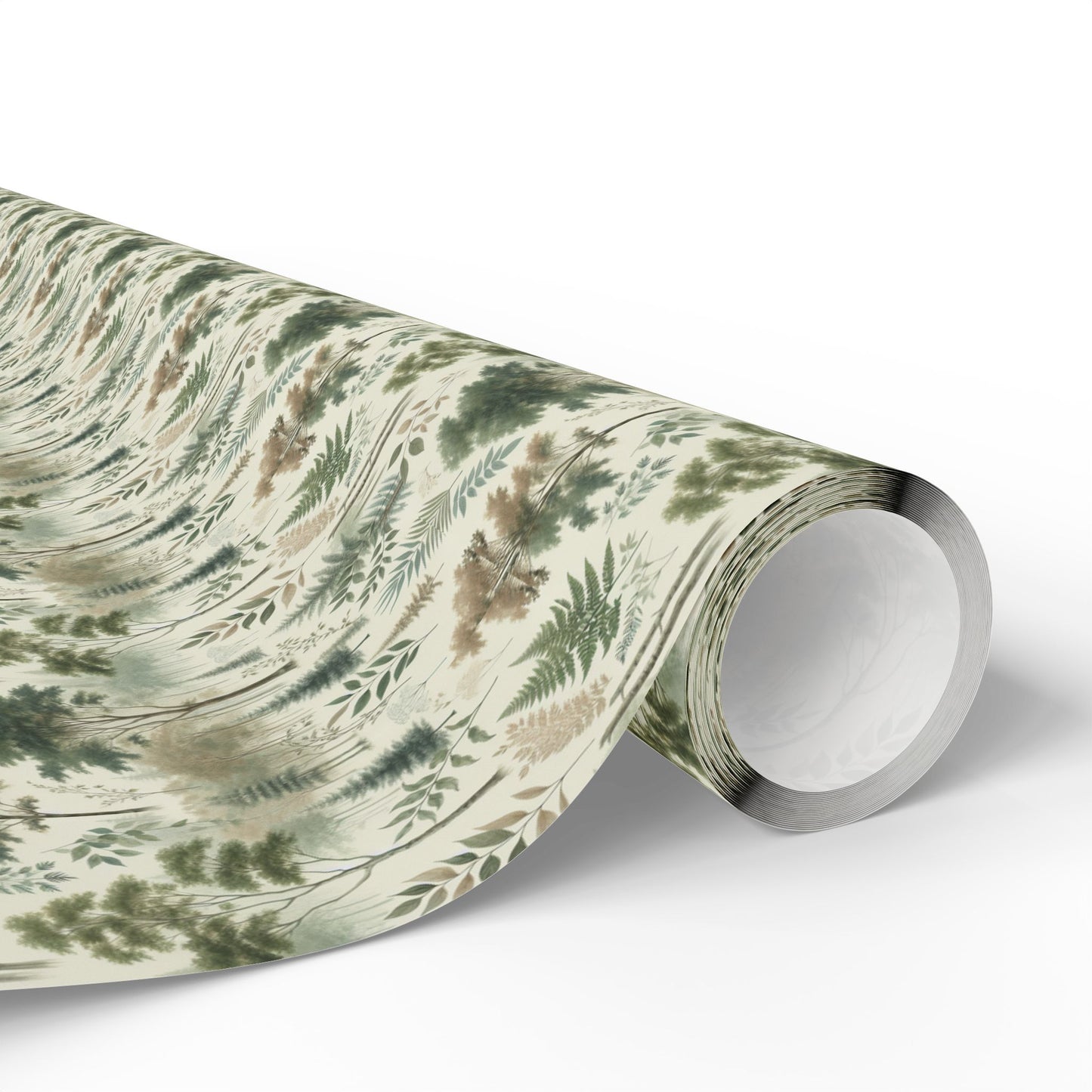 Nature-Inspired Wrapping Paper, Eco-Friendly Gift Wrap, Floral Gift Wrap, Holiday Gift Wrap, Sustainable Wrapping Paper