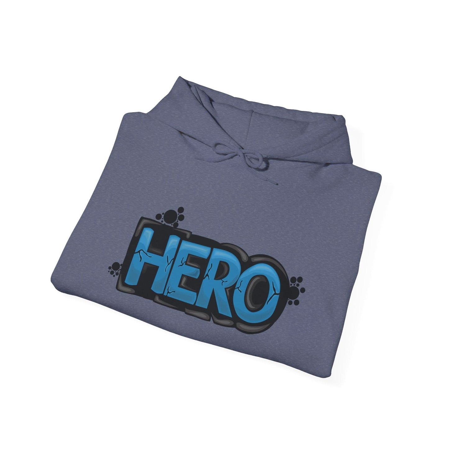 Hero Blue Letters - Mleem