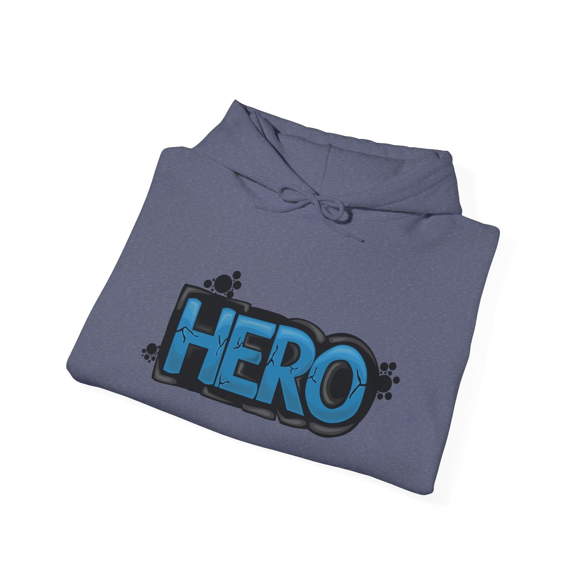 Hero Blue Letters - Mleem