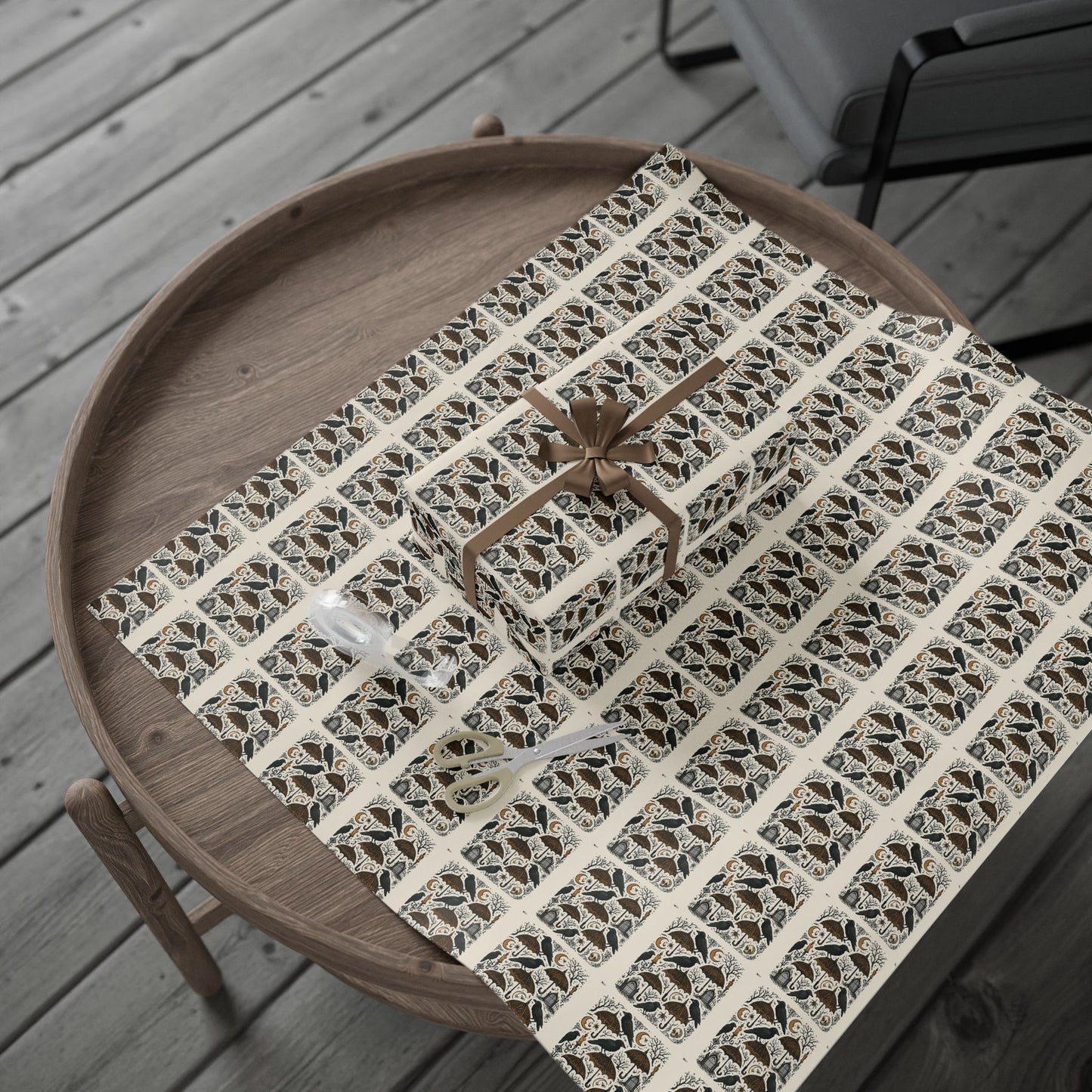 Elegant Eco-Friendly Wrapping Paper, Gift Wrap for Holidays, Birthdays, Eco-Conscious Gifts, Decorative Paper, Festive Wrap