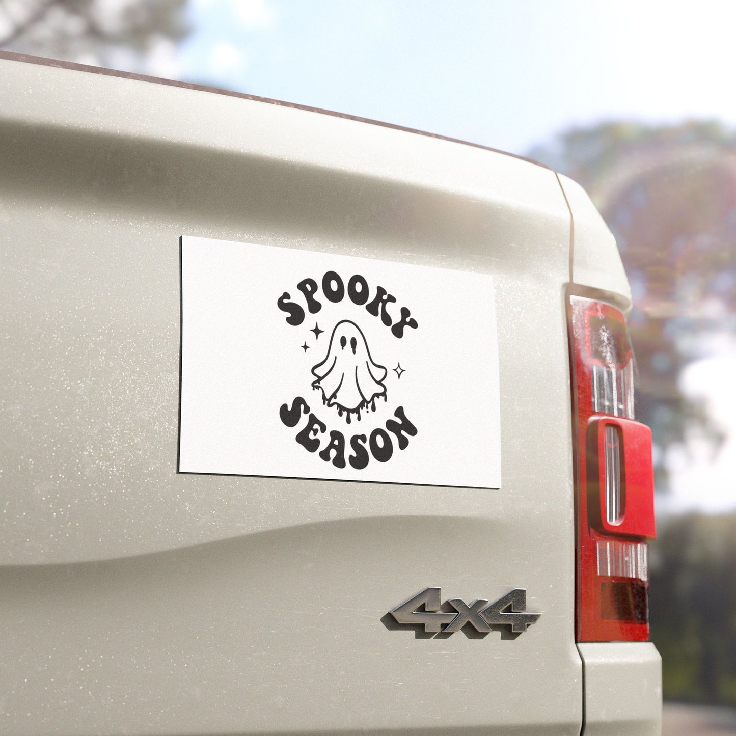 Spooky Season Car Magnets, Halloween Decor, Auto Accessories, Ghost Magnet, Seasonal Car Decor, Fun Car Accessories