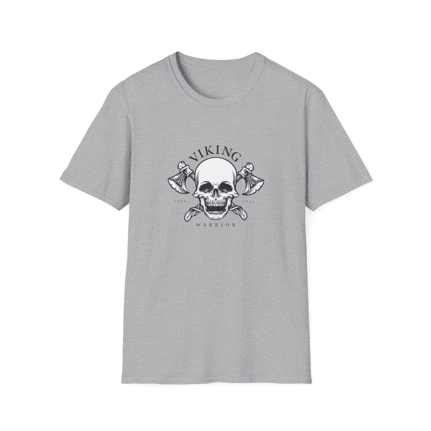 Head Skull with Axe Illustration - Mleem