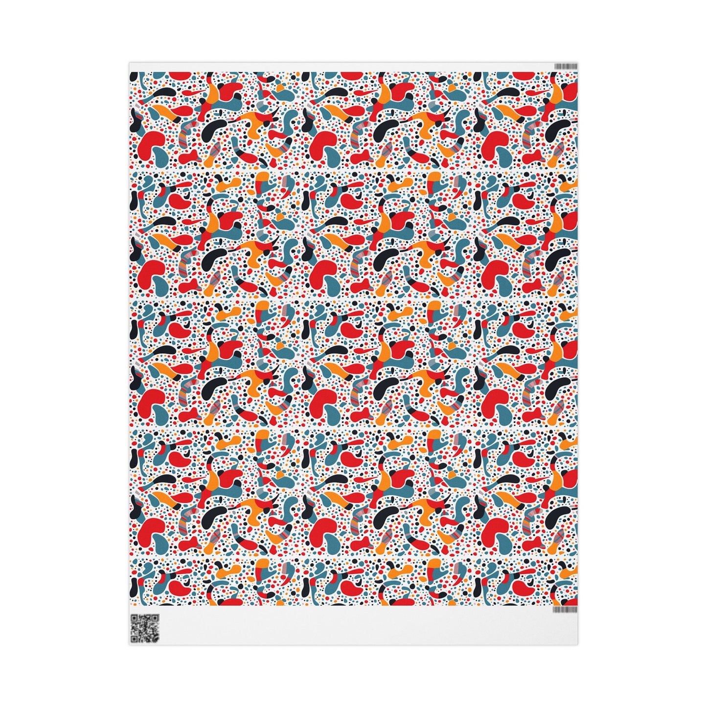Vibrant Gift Wrapping Paper, Colorful Wrap for Birthdays, Holidays, Parties, Eco-friendly Roll for Presents, Unique Gift Wrap