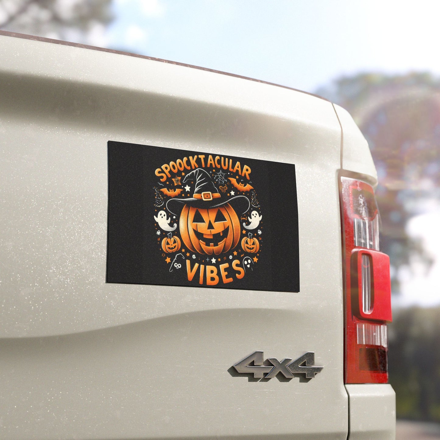 Halloween Car Magnets, Spooktacular Vibes Decor, Fun Autumn Car Accessories, Halloween Gifts, Seasonal Car Decorations