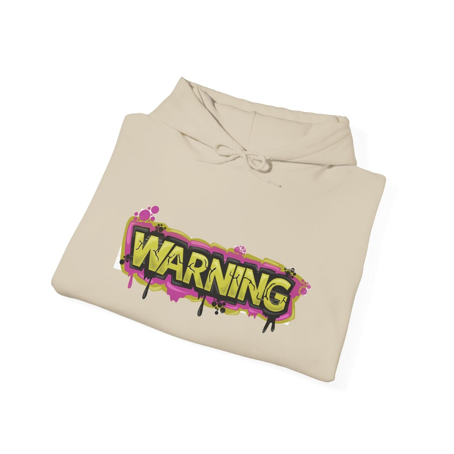 Warning Yellow Letters - Mleem