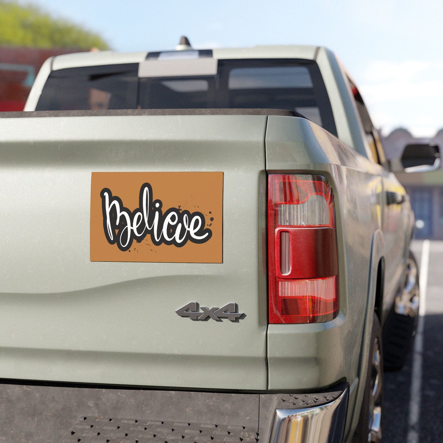 Inspirational Car Magnets, Believe Magnet, Positive Car Decor, Car Accessories, Motivational Gifts