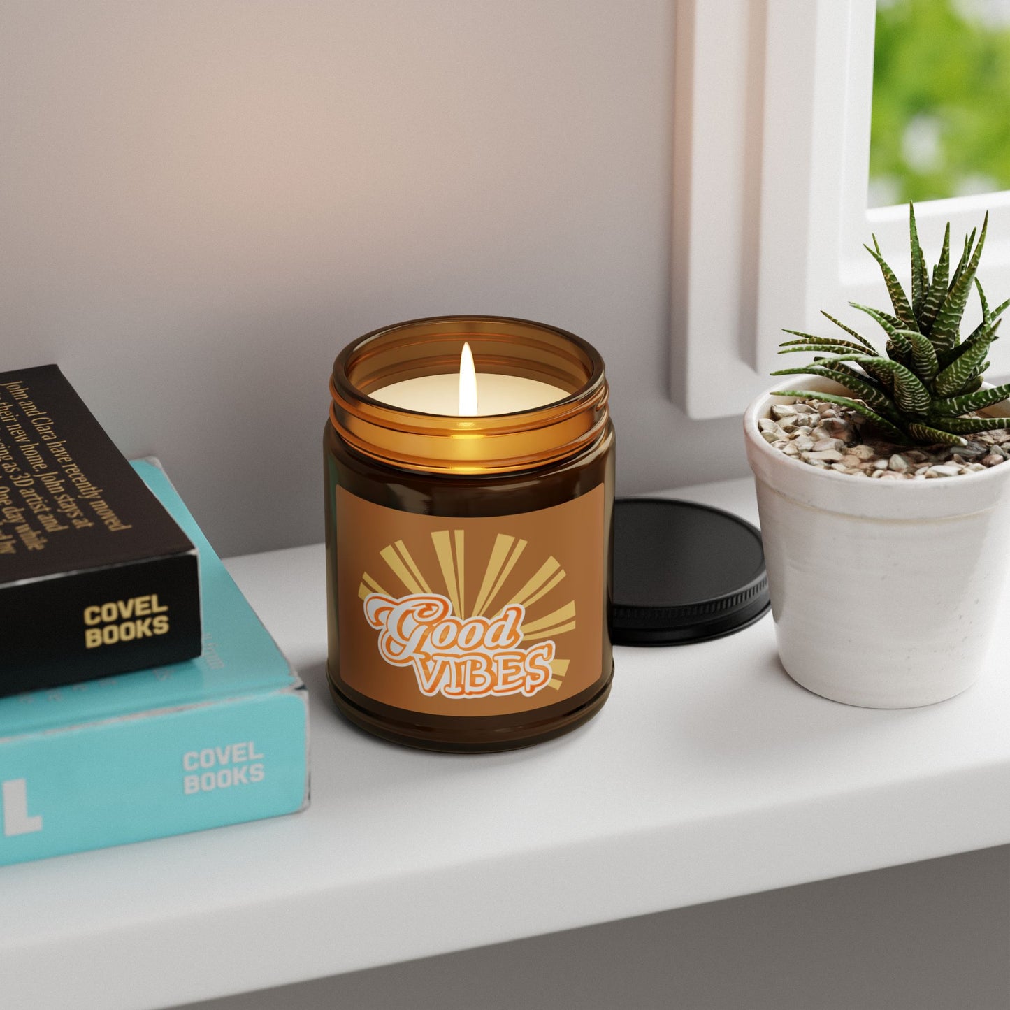 Good Vibes Scented Soy Candle