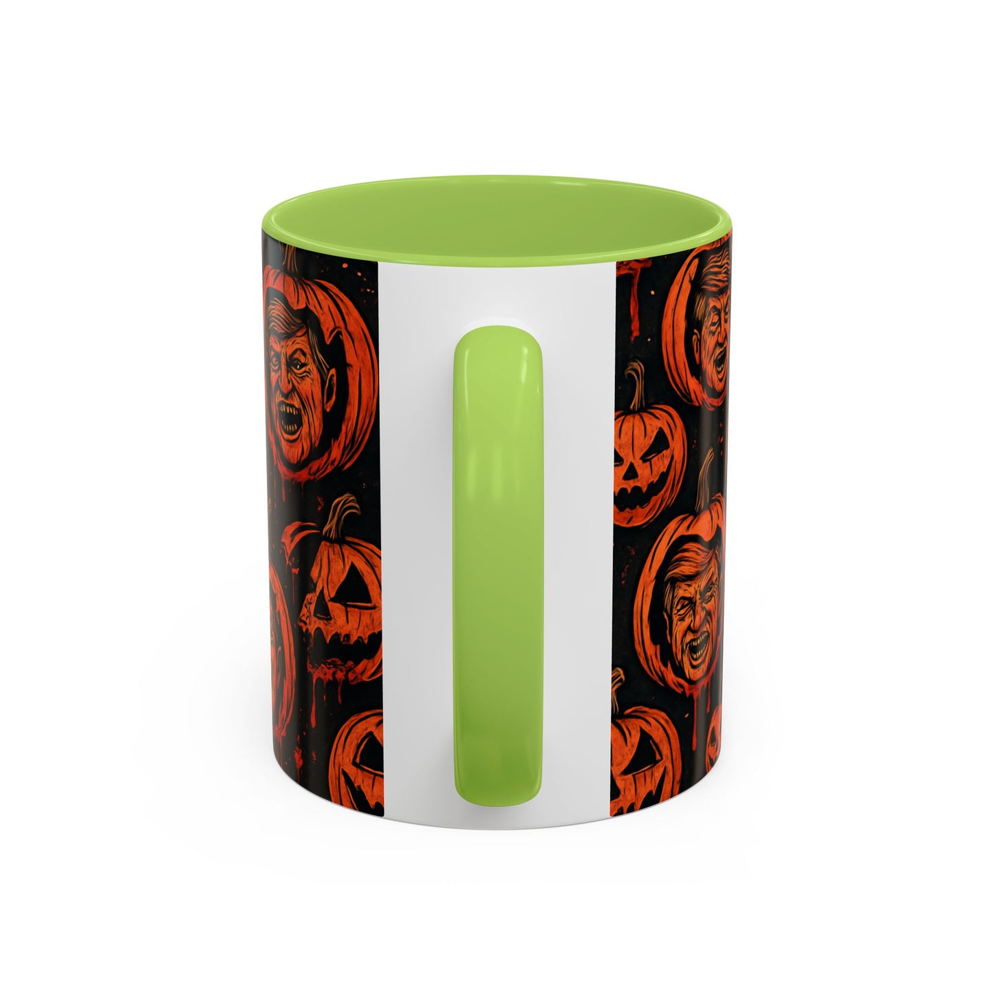 Spooky Pumpkin Faces Coffee Mug | Halloween Gifts, Funny Coffee Cup, Whimsical Mug, Holiday Decor, Unique Gifts