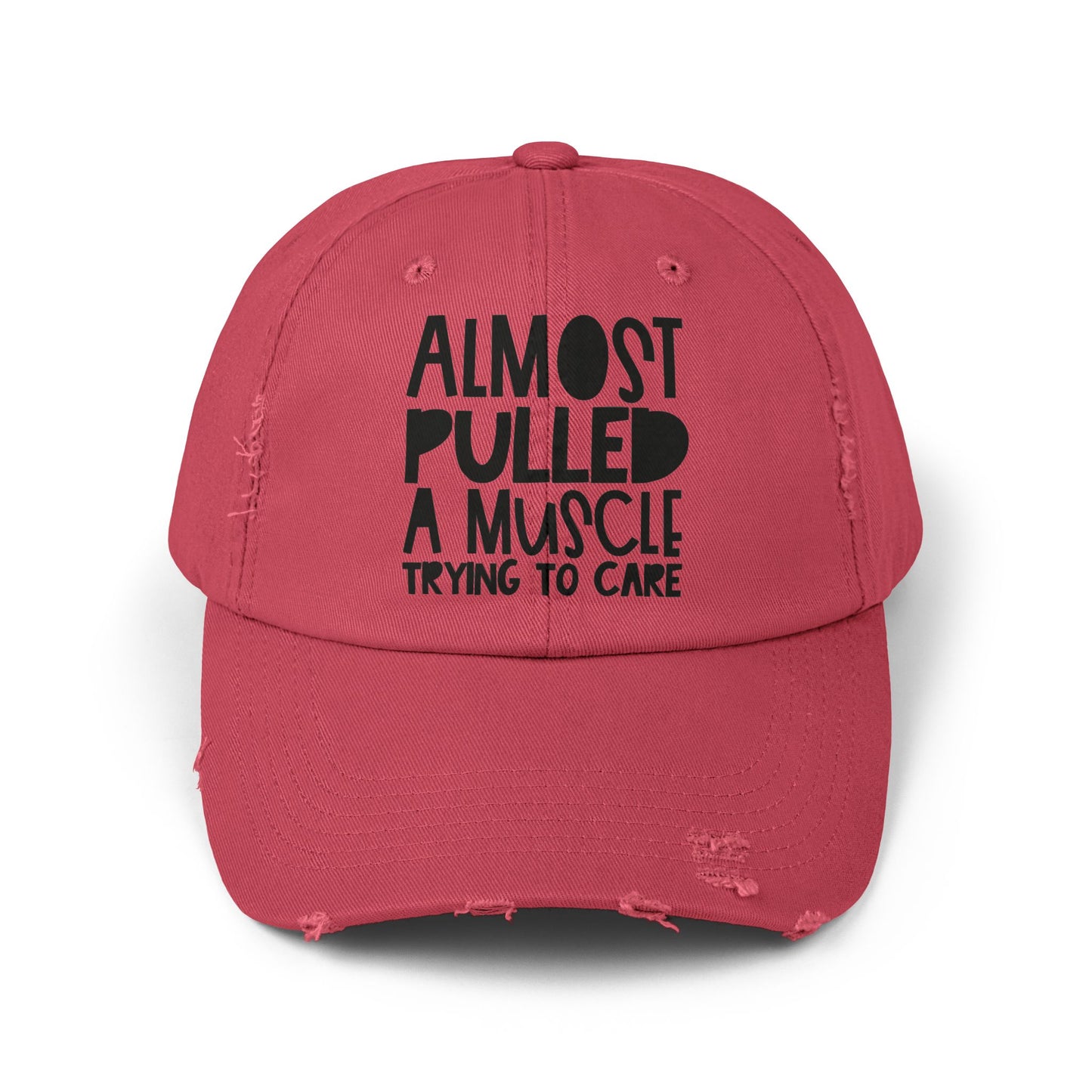 Funny Unisex Distressed Cap, Humorous Hat for Cake Lovers, Gift for Bakers, Casual Everyday Wear, Birthday or Cooking Party