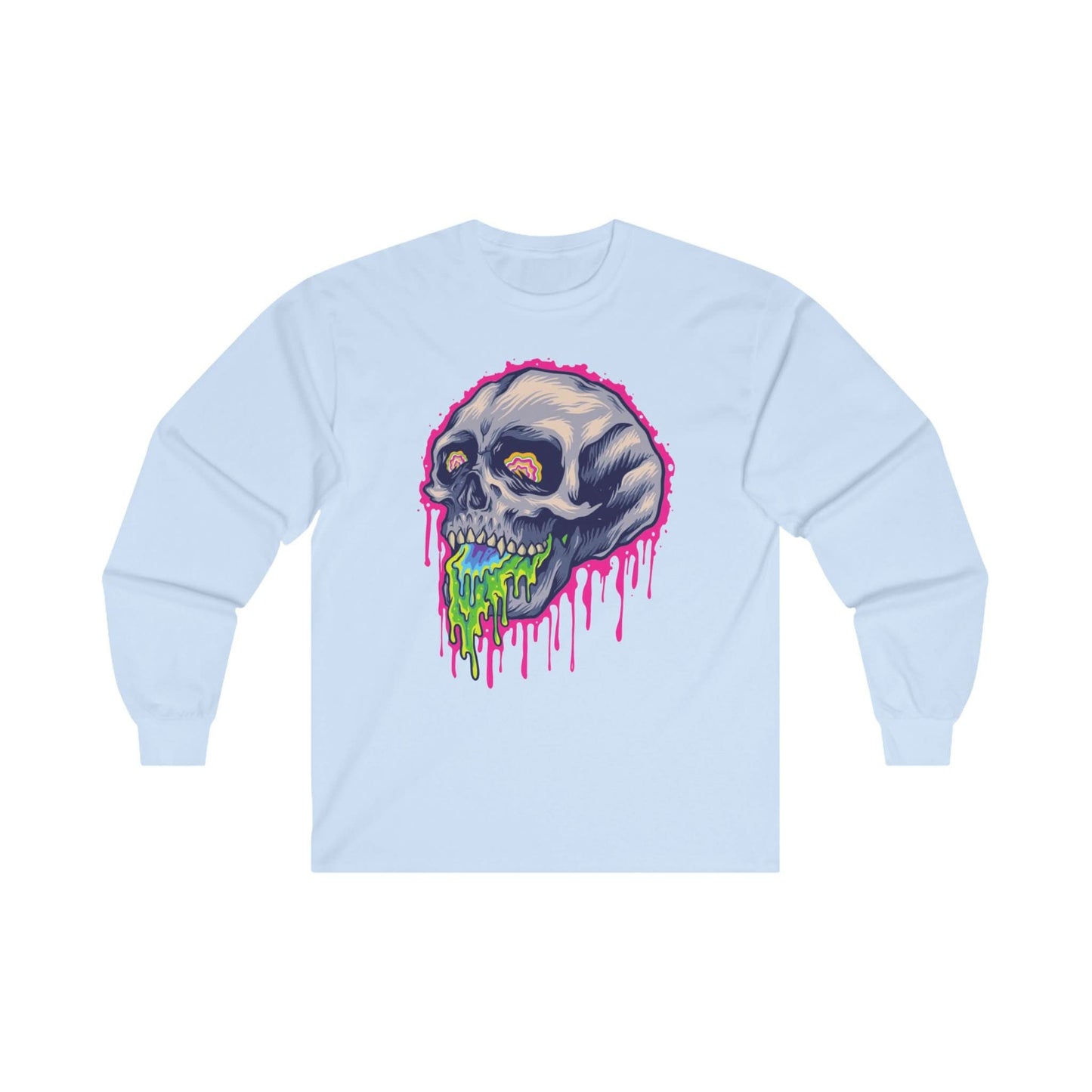 Colorful Stone Skull - Mleem