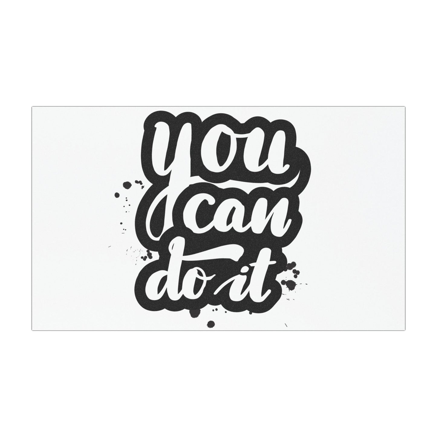 Inspirational Car Magnets - Motivational Sticker for Vehicles, Outdoor Decor, Gift, Positive Quote, You Can Do It