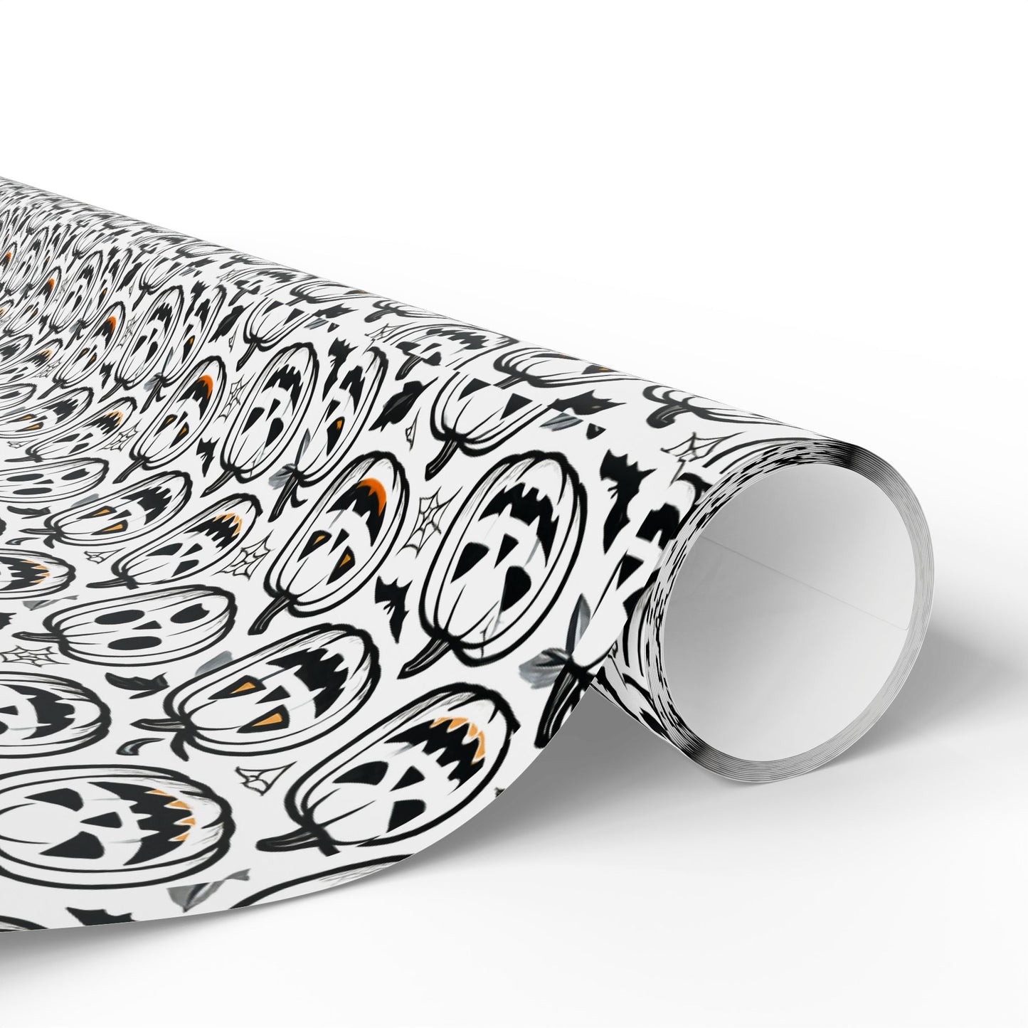 Halloween Wrapping Paper, Spooky Gift Wrap, Decorative Paper Roll, Fall Occasions, Unique Wrapping for Presents