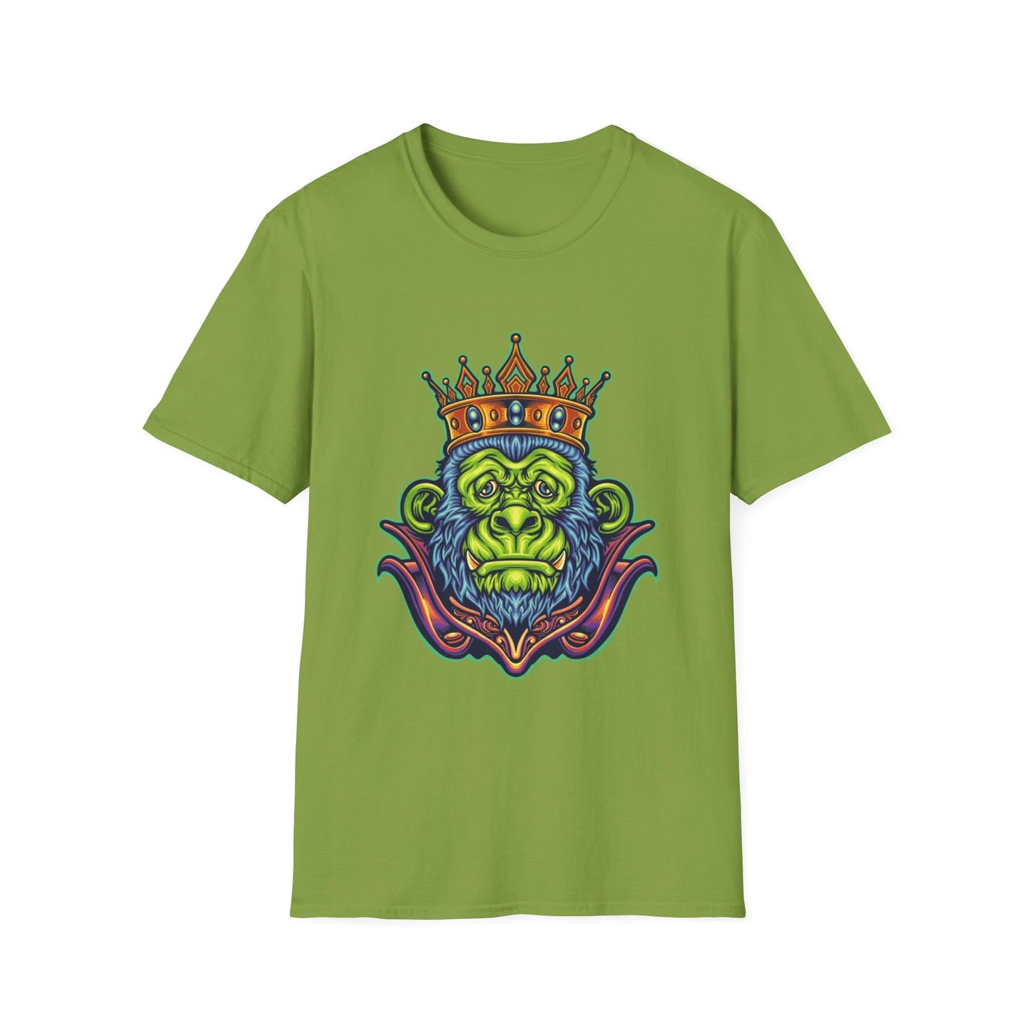 King Gorilla Cartoon Mascot - Mleem