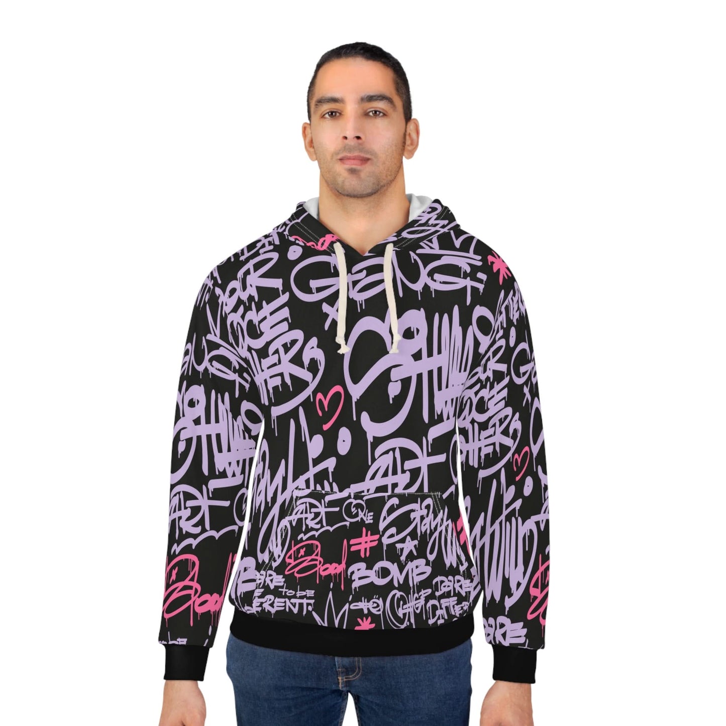 Graffiti Purple & Pink - Mleem