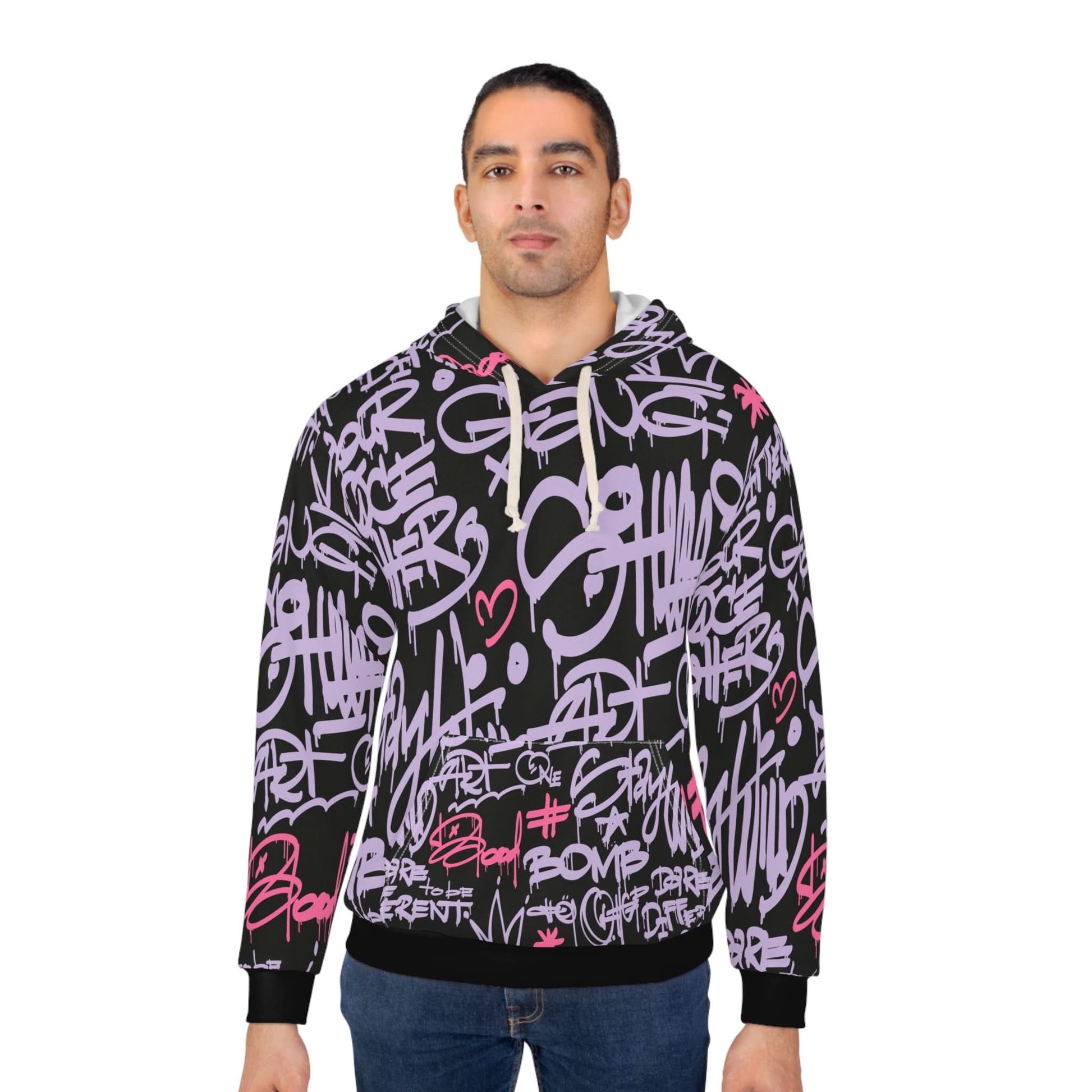 Graffiti Purple & Pink - Mleem