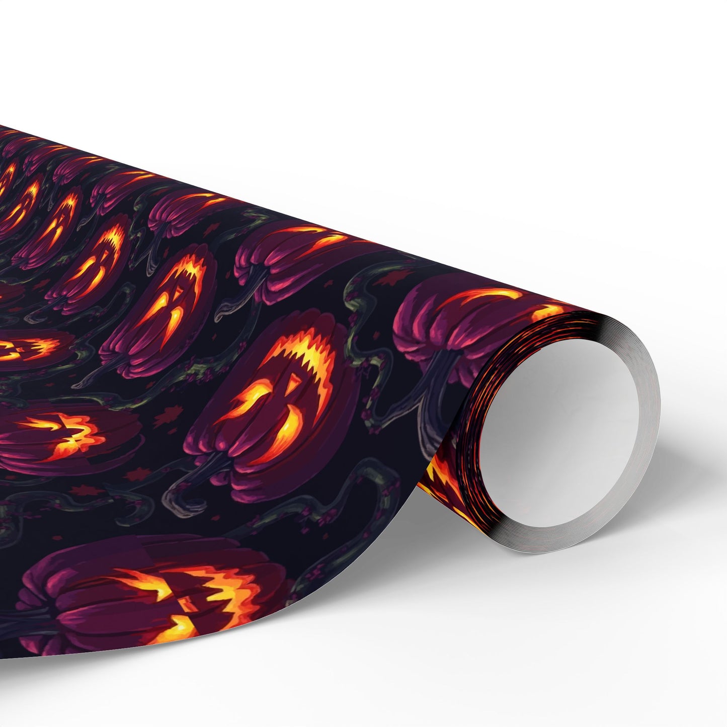 Halloween Themed Wrapping Paper, Festive Gift Wrap, Spooky Gift Wrap for Fall, Pumpkin Gift Wrap, Holiday Wrapping Sheets