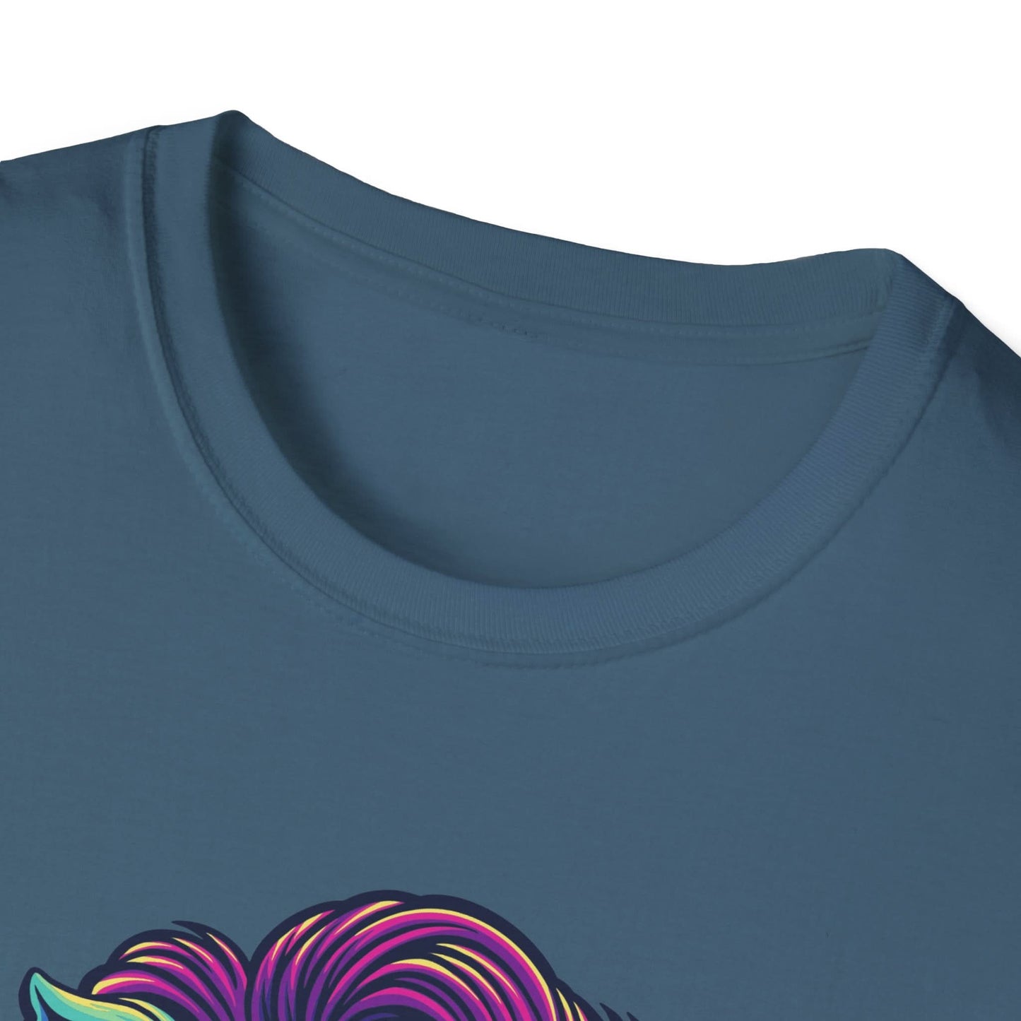 Lion Head with Sunglasses Psychedelic - Mleem