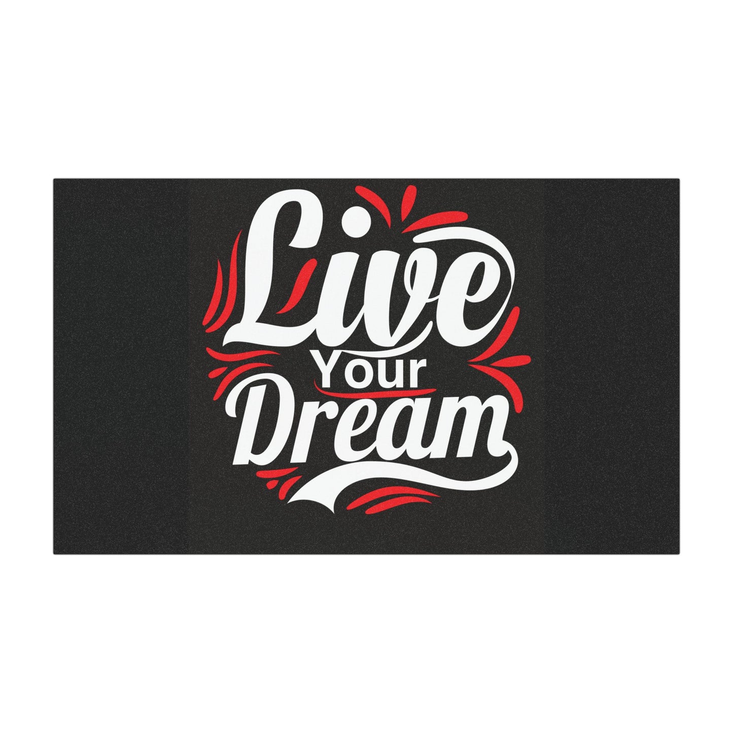 Inspirational Car Magnet - Live Your Dream, Motivational Decal, Auto Decoration, Gift for Dreamers, Positive Vibes