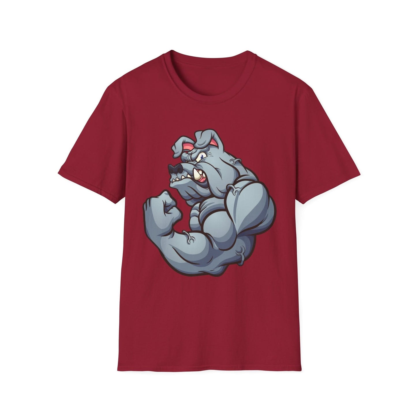 Buldog Bicep Mascot - Mleem