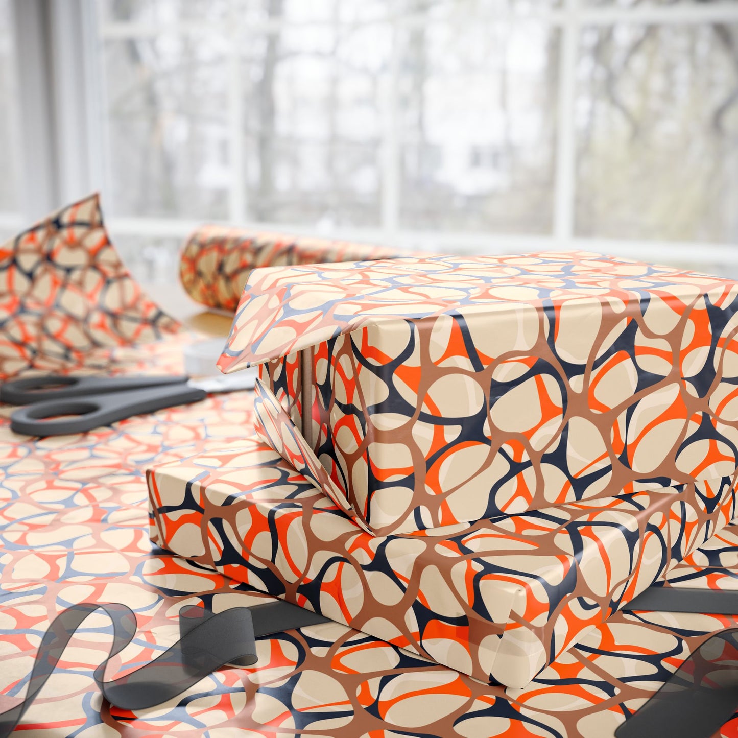 Decorative Wrapping Paper for All Occasions | Unique Gift Wrap for Birthdays, Holidays, and Celebrations | Stylish Patterns & Designs