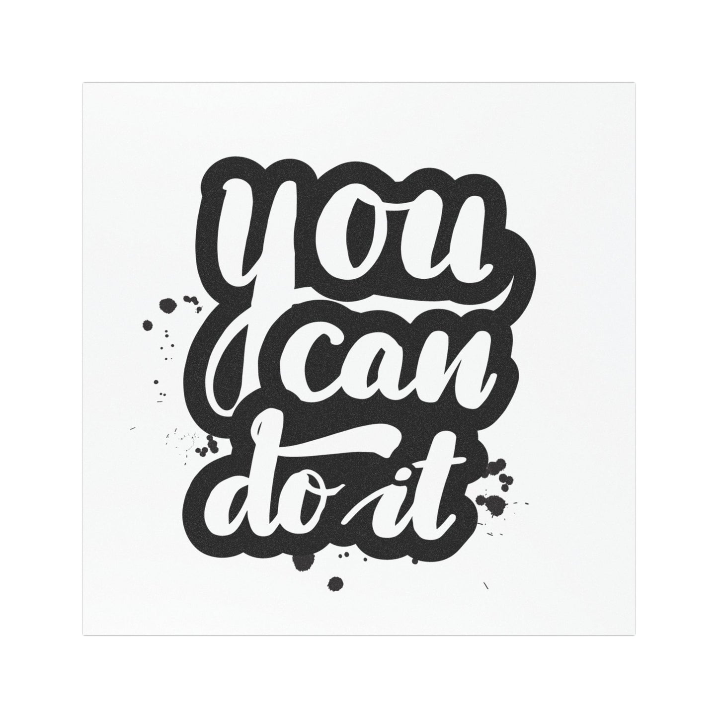 Inspirational Car Magnets - Motivational Sticker for Vehicles, Outdoor Decor, Gift, Positive Quote, You Can Do It