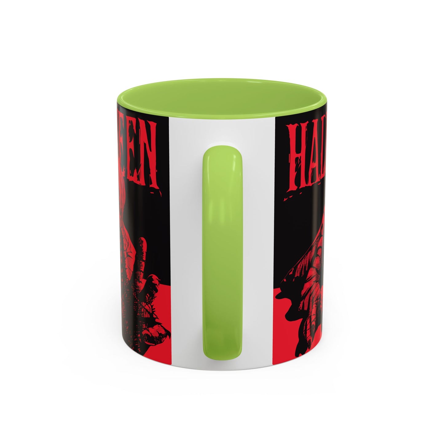 Halloween Accent Coffee Mug | Spooky Coffee Cup for Halloween Lovers, Trick or Treat Mug, Horror Decor, Gift for Fans