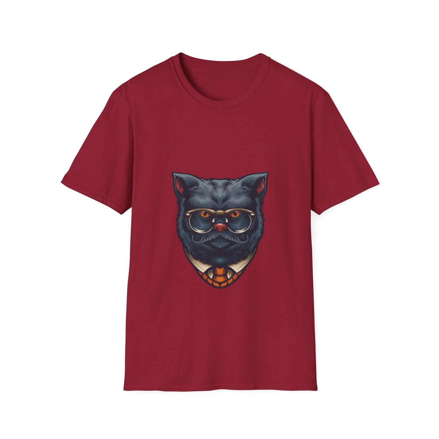 Grey Gentleman Cat with Glasses - Mleem