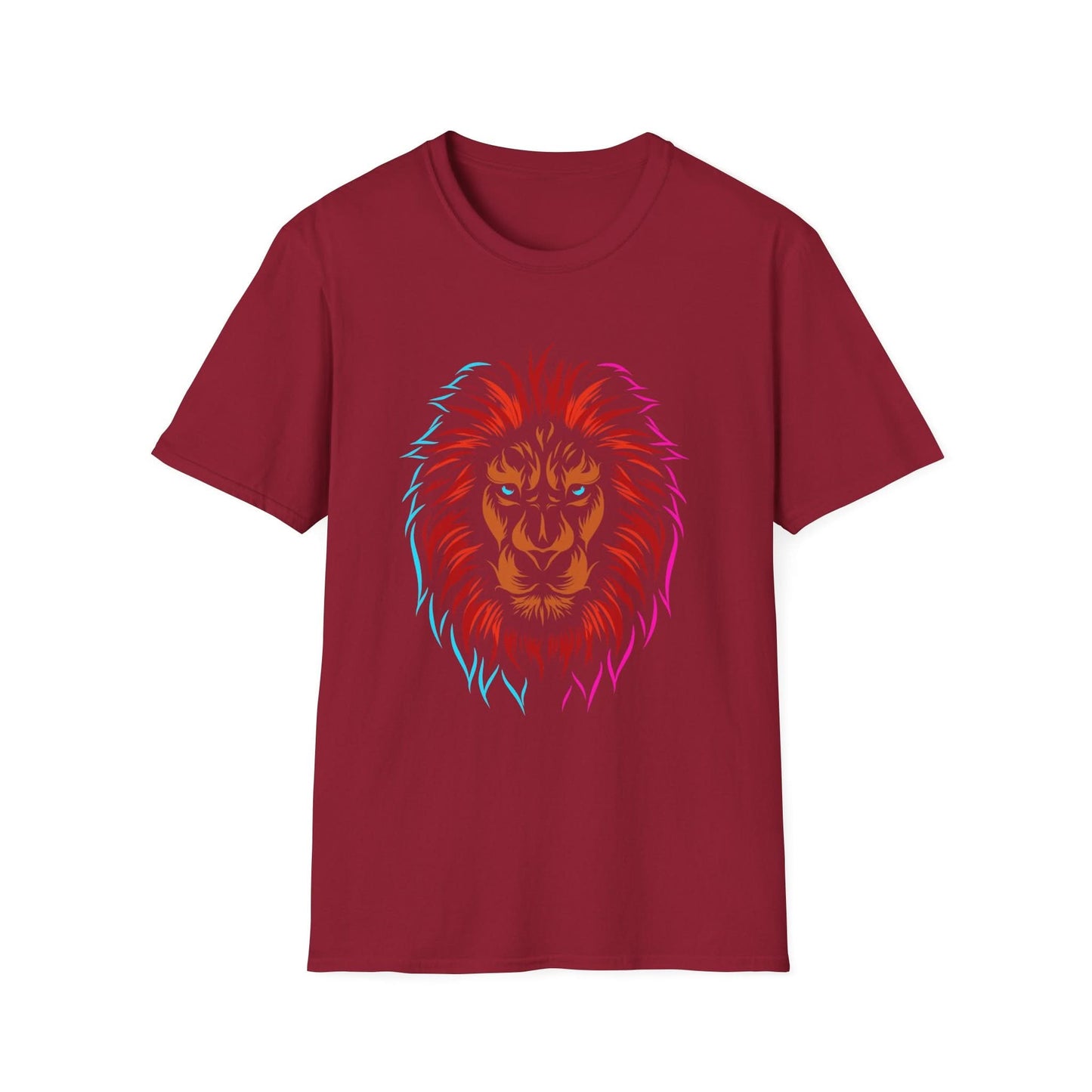 Lion Head Colorful - Mleem