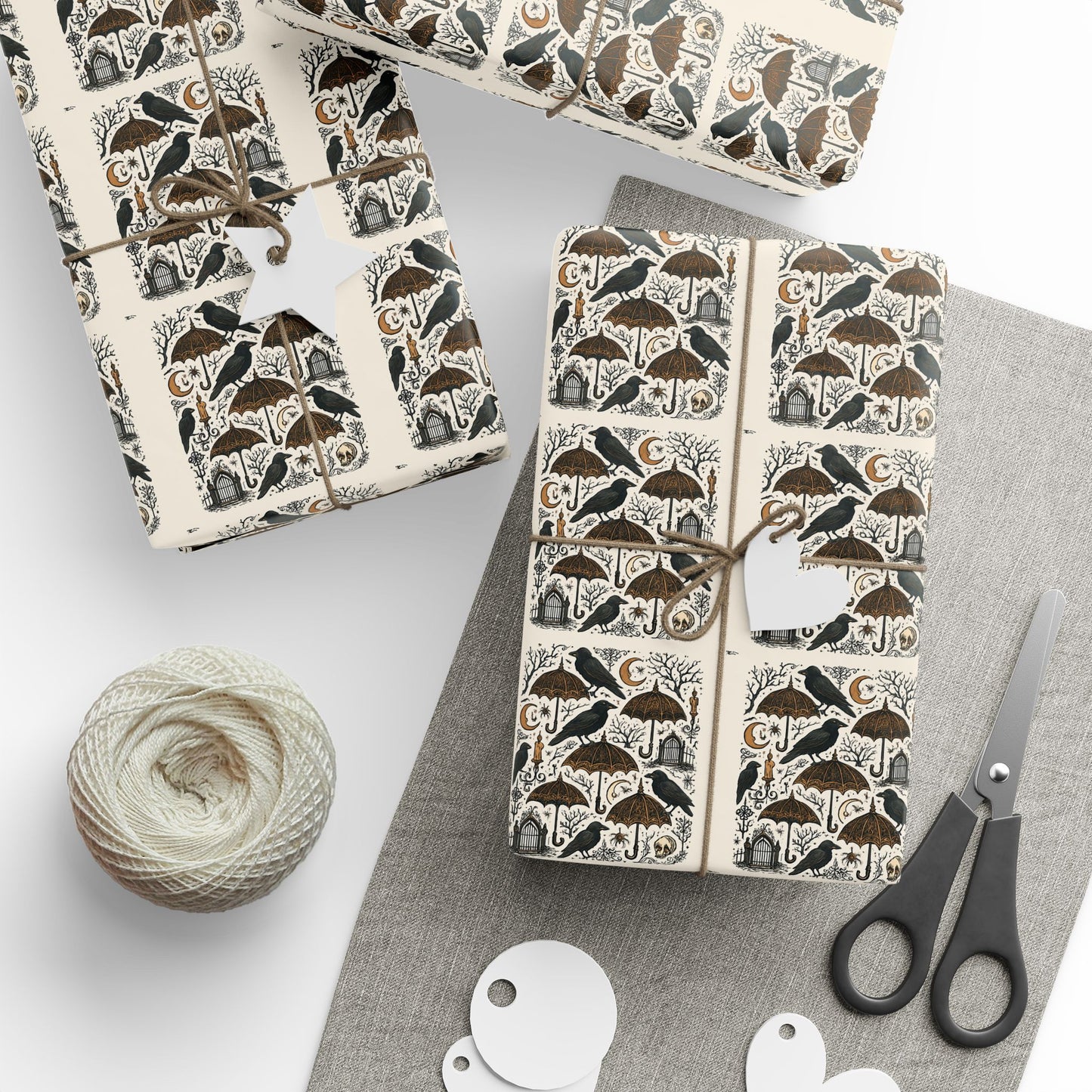Elegant Eco-Friendly Wrapping Paper, Gift Wrap for Holidays, Birthdays, Eco-Conscious Gifts, Decorative Paper, Festive Wrap