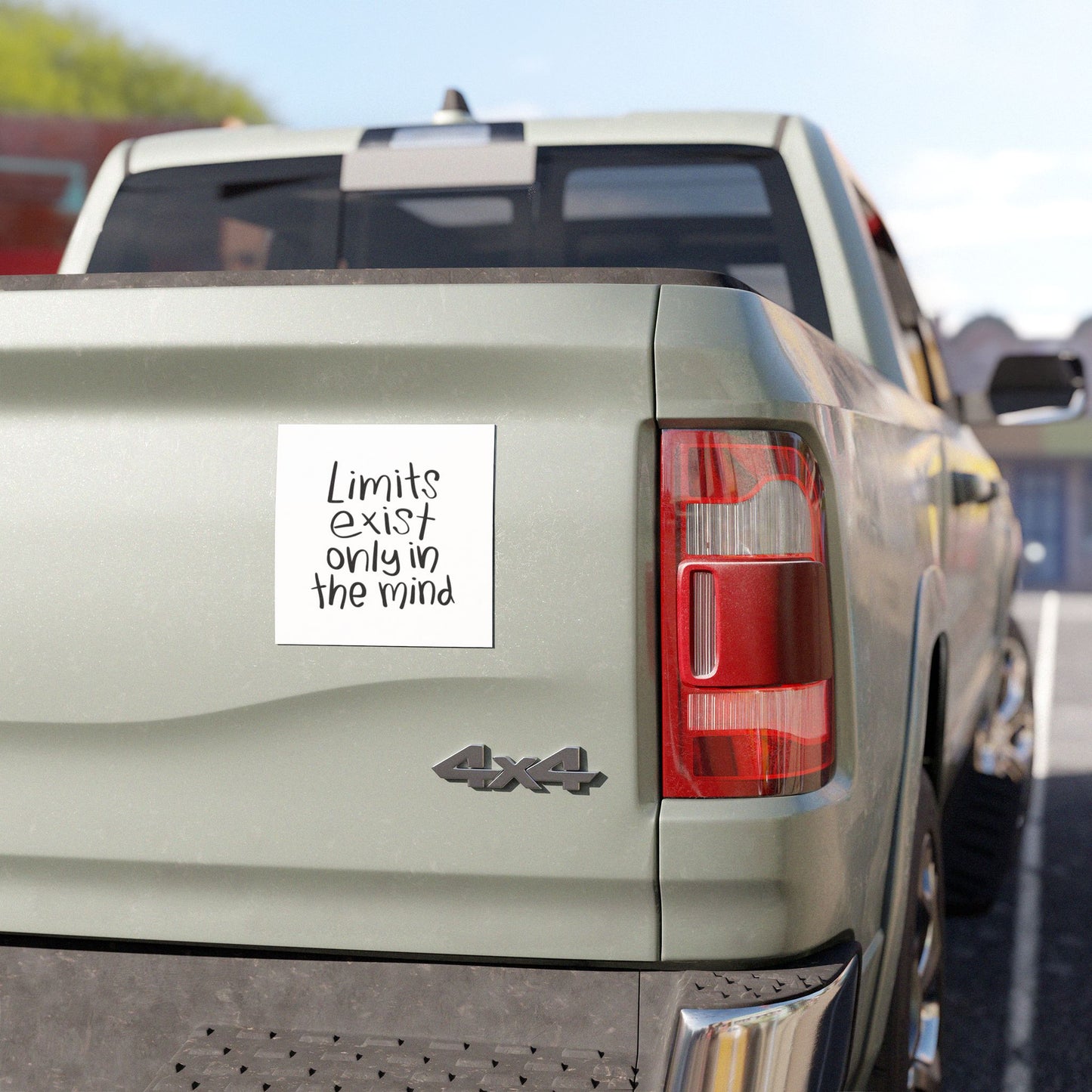 Inspirational Car Magnets, Motivational Stickers for Vehicles, Positive Vibes Decals, Gifts for Dreamers, Mindset Decoration