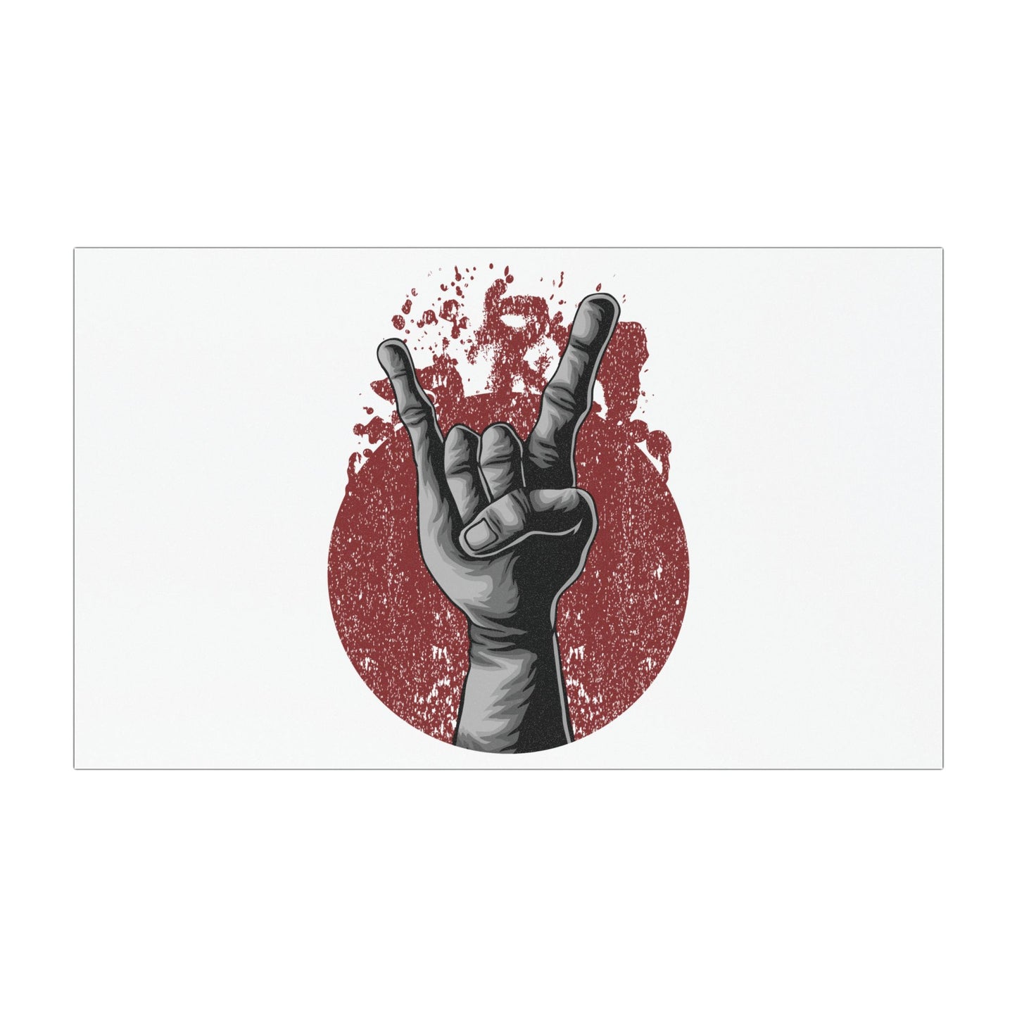 Rock Hand Car Magnets - Cool Car Accessories, Music-Themed Decor, Road Trip Essentials, Gift for Music Lovers