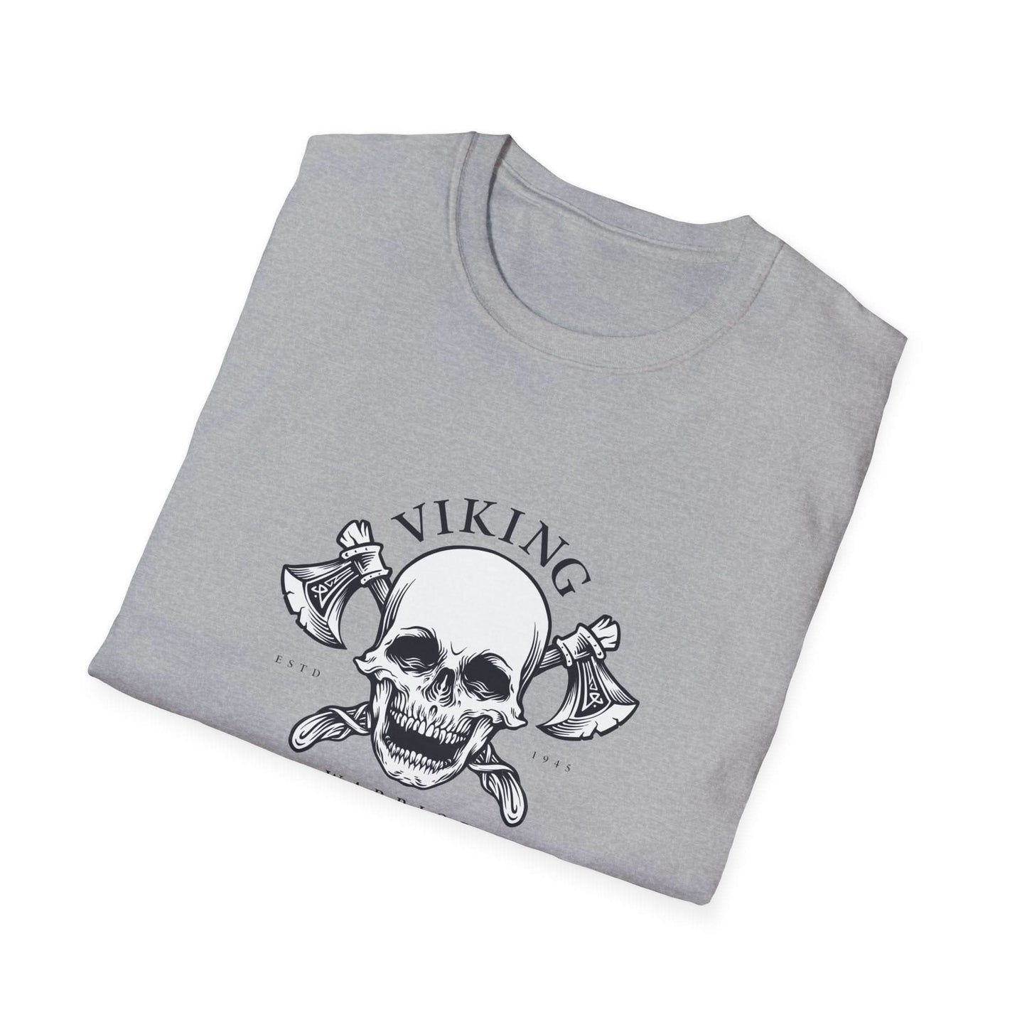 Head Skull with Axe Illustration - Mleem