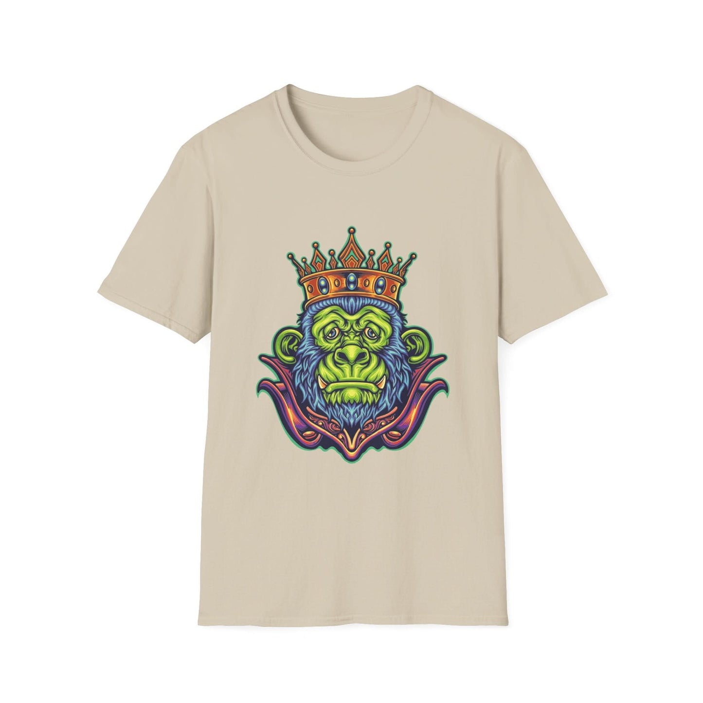 King Gorilla Cartoon Mascot - Mleem