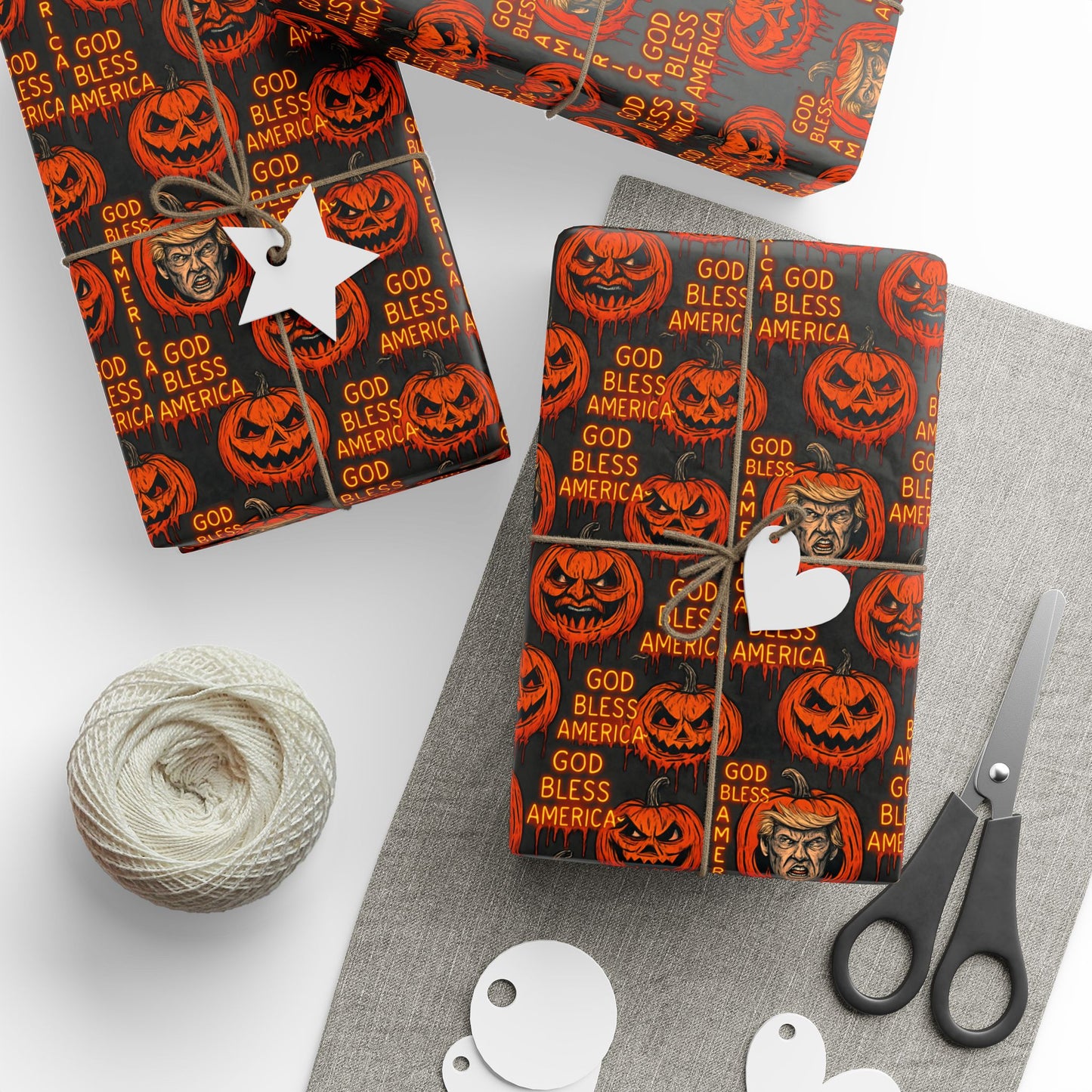 Festive Wrapping Paper Bundle for All Occasions, Holiday Gifts, Birthday Wrap, Halloween Wrap, Cute Gift Packaging