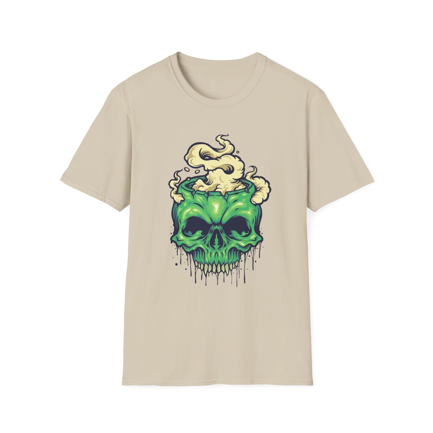 Head Zombie Skull Cannabis Smoke - Mleem
