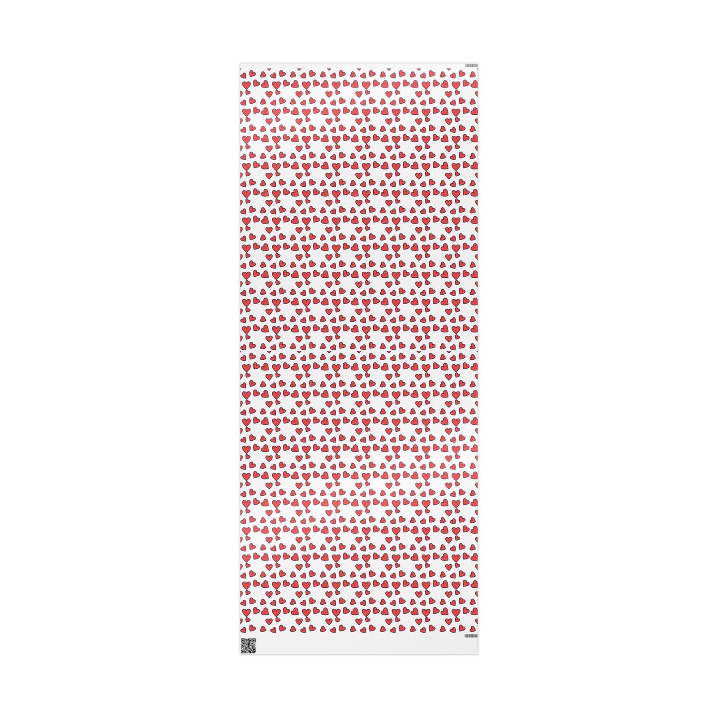 Festive Heart Wrapping Paper, Valentine's Gift Wrap, Love Bows, Holiday Decor, Cute Gift Packaging, Party Supplies