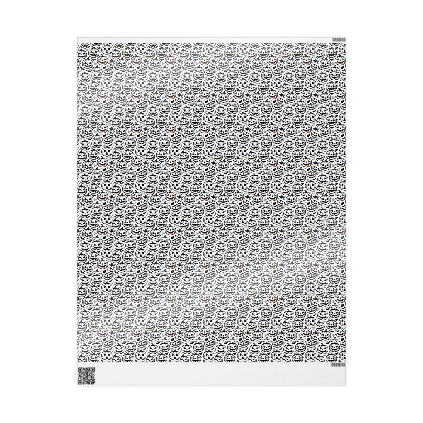 Halloween Wrapping Paper, Spooky Gift Wrap, Decorative Paper Roll, Fall Occasions, Unique Wrapping for Presents