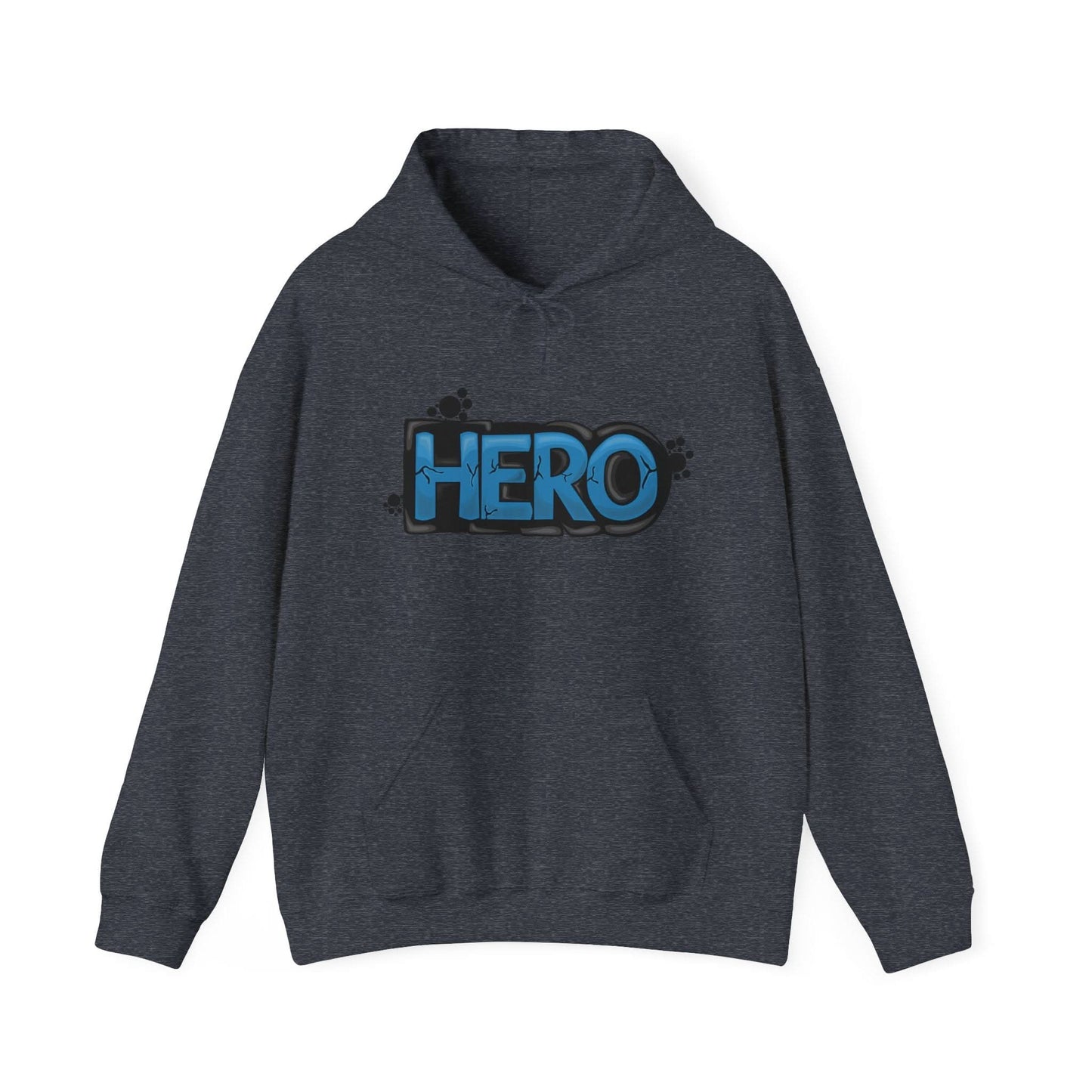 Hero Blue Letters - Mleem