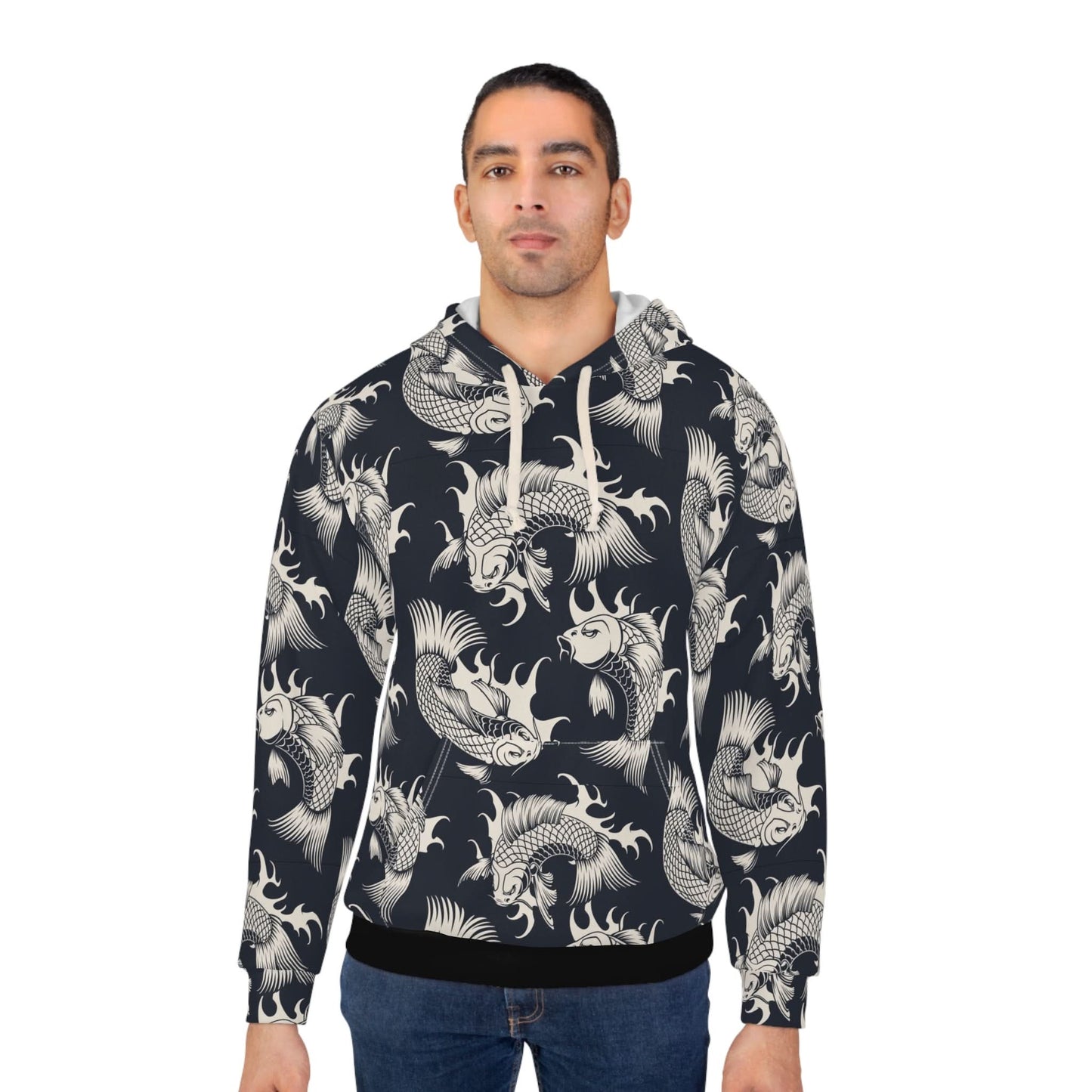 Piranha Fish B&W - Mleem